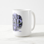 Beste Papa Ooit Vaderdag  Koffiemok (Voorkant rechts)