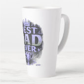 Beste Papa Ooit Vaderdag Latte Mok (Rechterhoek)