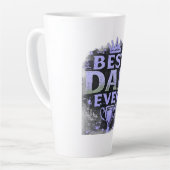 Beste Papa Ooit Vaderdag Latte Mok (Linkerhoek)