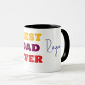 Beste papa ooit, Vaderdag Mok (Voorkant rechts)