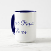 Beste Papa Ooit Vaderdag Mok 2026 | Perfecte Cadea (Voorkant links)