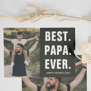 Beste. Papa. Ooit. Vaderdag Notitiekaartje