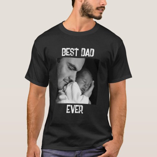 Beste papa ooit | Vaderdag of nieuwe vader T-shirt (Voorkant)