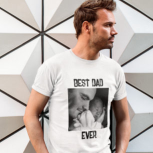 Beste papa ooit Vaderdag of nieuwe vader T-shirt