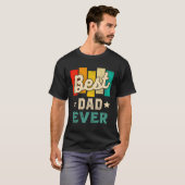 Beste papa ooit Vaderdag T-shirt (Voorkant volledig)