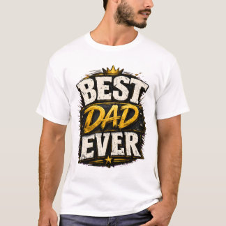 Beste Papa Ooit Vaderdag T-Shirt