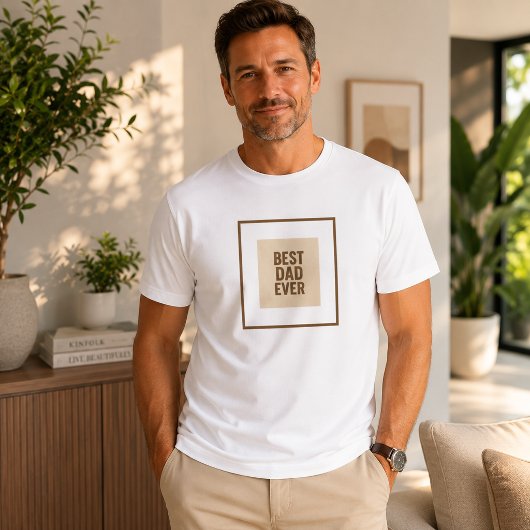 Beste papa ooit | Vaderdag T-shirt