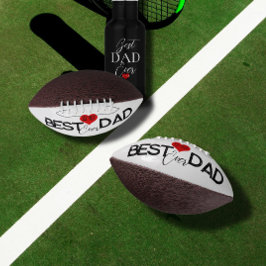 Beste papa ooit Vaderdag trendy cadeau individu American Football