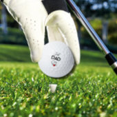 Beste papa ooit Vaderdag trendy cadeau individu Golfballen