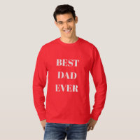 Beste papa ooit Vaderdag verjaardagscadeau rood 20