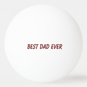 Beste papa ooit Vaderdag verjaardagscadeau trendy Pingpongbal