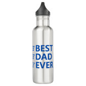 Beste papa ooit Vaderdag Waterfles (Links)
