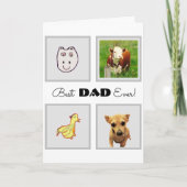 Beste papa ooit! Vaderdag wenskaart Kaart (Voorkant)