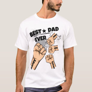 Beste papa ooit vaders dag cadeau voor papa uit he t-shirt