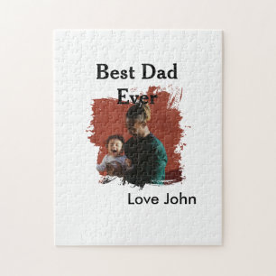 Beste papa ooit vaders papa cadeau foto naam eenvo legpuzzel