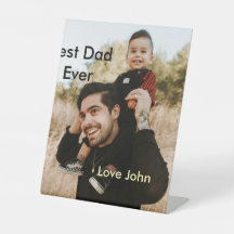 Beste papa ooit vaders papa cadeau foto naam eenvo