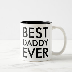 Beste papa ooit   Valentijnsdag Gift Two-Tone Cof Tweekleurige Koffiemok