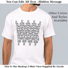 Beste Papa Ooit Verborgen Bericht 141BW Modern Quo T-shirt