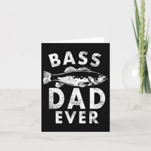 Beste papa ooit vissen cadeaus papa Vaderdag Kaart