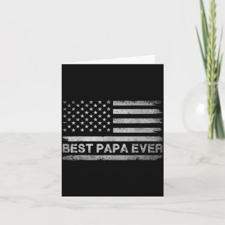 Beste Papa Ooit Vlag voor Mannen Vader Vrouwen Opa Kaart