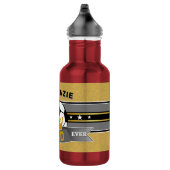Beste PAPA ooit VOETBAL Sport Waterfles (Rechts)
