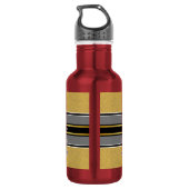 Beste PAPA ooit VOETBAL Sport Waterfles (Achterkant)