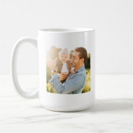 Beste papa ooit volledige foto aangepaste koffiemo koffiemok
