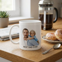 Beste papa ooit volledige foto gepersonaliseerd