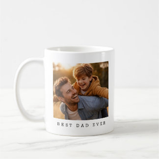Beste papa ooit volledige foto gepersonaliseerde k koffiemok