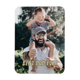 Beste Papa Ooit Volledige Foto Minimalistische Sja Magneet