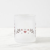 Beste papa ooit, voor altijd dankbaar matglas koffiemok (Center)