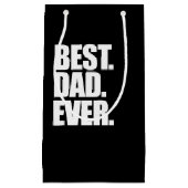 Beste papa ooit voor vaderdag klein cadeauzakje (Voorkant)