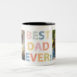 Beste papa ooit. We houden heel veel van je Tweekleurige Koffiemok