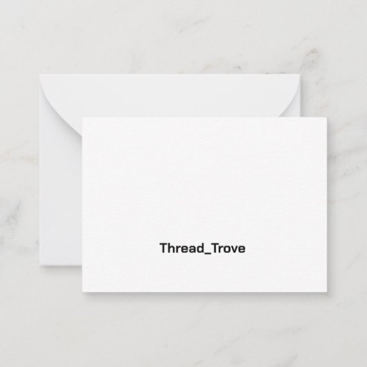 Beste papa ooit! Wenskaart gepersonaliseerd Notitiekaartje (Achterkant)