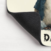 Beste Papa Ooit Winter Pinguïn Ontwerp Muismat (Hoek)