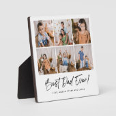 Beste papa ooit zes fotoplaquette fotoplaat (Voorkant)