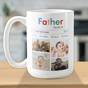 Beste papa ooit Zoeken Baby Kinder Schattigee foto Koffiemok