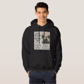 Beste papa op onze reizen aangepaste Vaderdag Hoodie (Voorkant volledig)