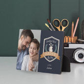 Beste papa op papier | Foto Golf Dad Fotoplaat