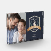 Beste papa op papier | Golf Papa Fotoblokken (Links)