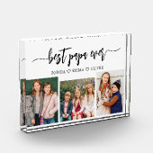 Beste Papa Opa Kleinkinderen Fotocollage Fotoblokken (Links)