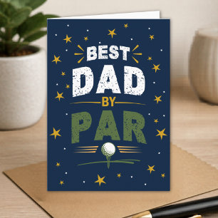 Beste Papa Par Golf Liefhebber Vaderdag Kaart