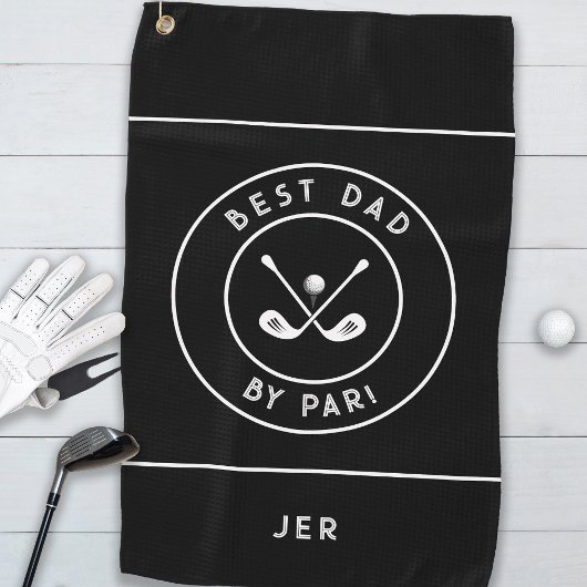 Beste Papa Par | Grappige Golfer Humor Golf Golfhanddoek