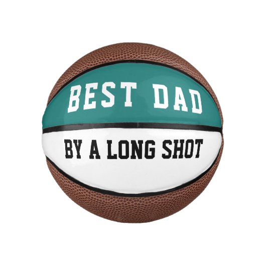 Beste Papa Prijs Mini Basketbal (Voorkant)