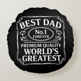 Beste Papa Rond Kussen