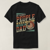 Beste papa Shirt, mijn favoriete mensen noemen me  T-shirt (Design voorkant)