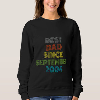 Beste Papa sinds September 2004 Cool Cadeau Trui
