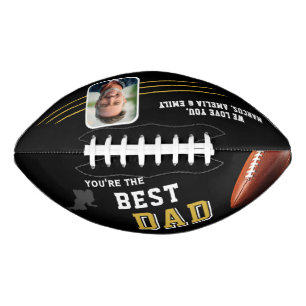 Beste Papa Speler Silhouet Vader Aandenken Foto American Football
