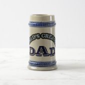 Beste Papa Stein ter Wereld Bierpul (Center)