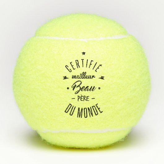 Beste papa tennisballen (Voorkant)
